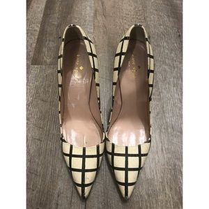 kate spade Shoes - Kate Spade Striped Patterned Heels kate spade Shoes - Kate Spade Striped Patterned Heels